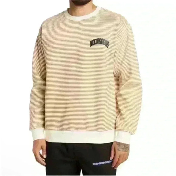 Noon Goons Men's Striped Crewneck
Sweatshirt Size XL New With Tags! - Picture 2 of 12